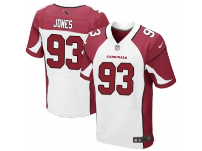 Nike Arizona Cardinals #93 Jarvis Jones Elite White Jersey