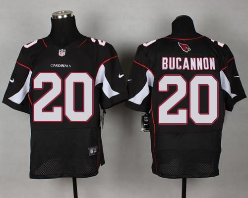 Nike Arizona Cardinals 20 Deone Bucannon Black Alternate NFL Elite Jersey