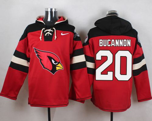 Nike Arizona Cardinals 20 Deone Bucannon Red Player Pullover NFL Hoodie