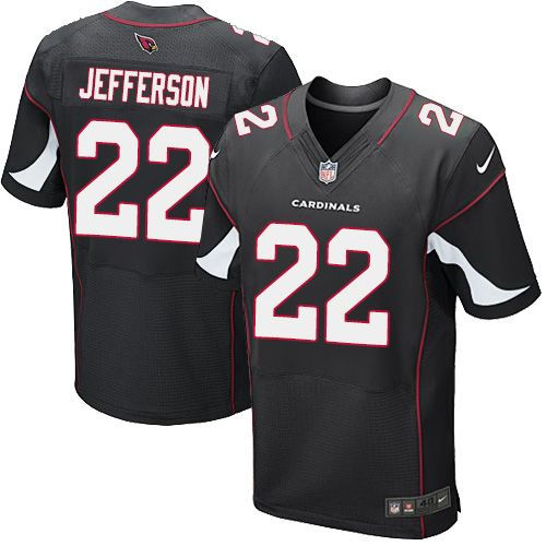 Nike Arizona Cardinals 22 Tony Jefferson Black Alternate NFL Elite Jersey