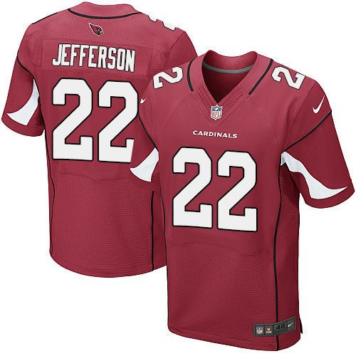 Nike Arizona Cardinals 22 Tony Jefferson Red Team Color NFL Elite Jersey