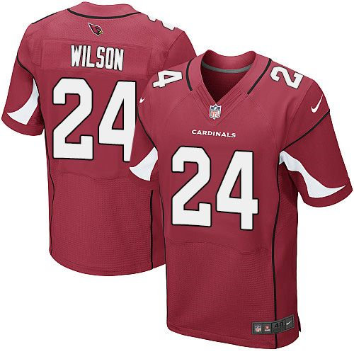 Nike Arizona Cardinals 24 Adrian Wilson Red Team Color NFL Elite Jersey