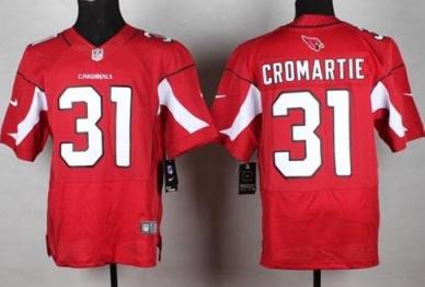 Nike Arizona Cardinals 31 Antonio Cromartie Red Team Color NFL Elite Jersey