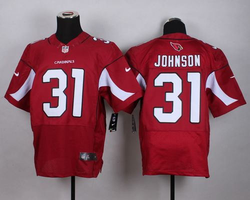 Nike Arizona Cardinals 31 David Johnson Red Team Color NFL Elite jersey