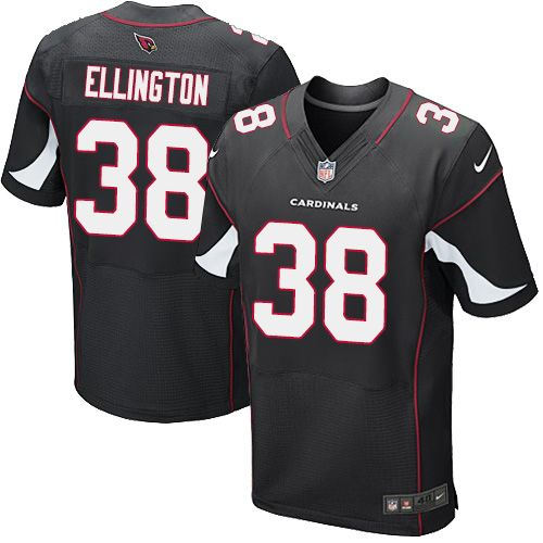 Nike Arizona Cardinals 38 Andre Ellington Black Alternate NFL Elite Jersey
