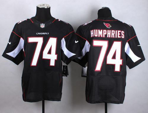 Nike Arizona Cardinals 74 D.J. Humphries Black Alternate NFL Elite jersey