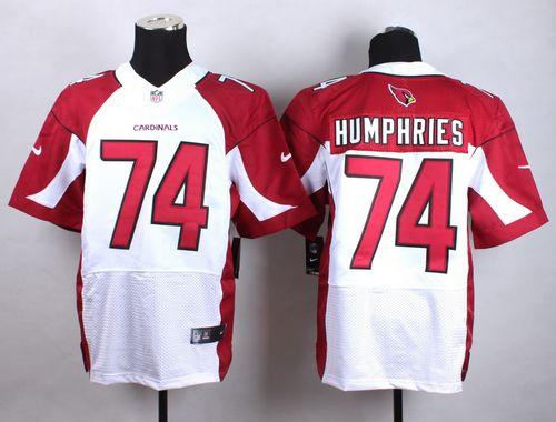 Nike Arizona Cardinals 74 D.J. Humphries White NFL Elite Jersey