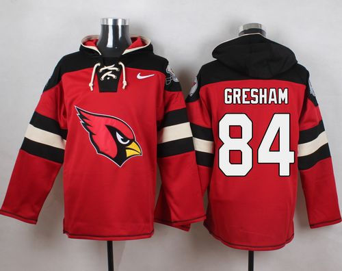 Nike Arizona Cardinals 84 Jermaine Gresham Red Player Pullover NFL Hoodie