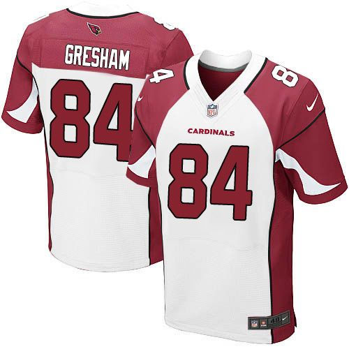 Nike Arizona Cardinals 84 Jermaine Gresham White NFL Elite Jersey