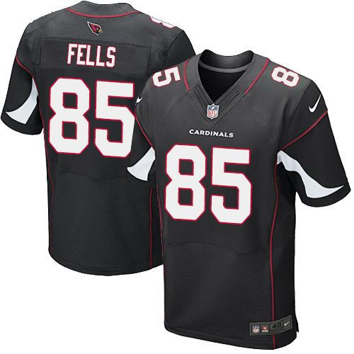 Nike Arizona Cardinals 85 Darren Fells Black Alternate NFL Elite Jersey