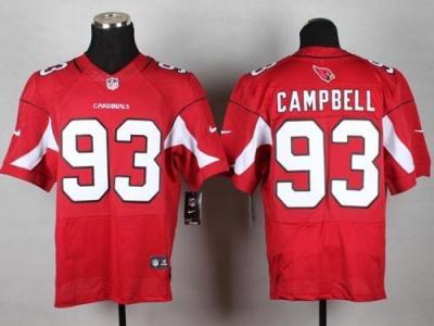 Nike Arizona Cardinals 93 Calais Campbell Red Team Color NFL Elite Jersey