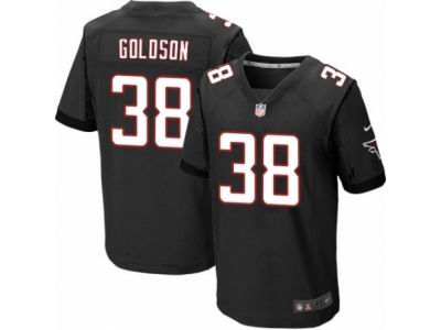 Nike Atlanta Falcons #38 Dashon Goldson Elite Black Jersey