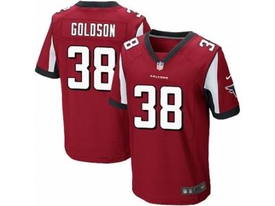 Nike Atlanta Falcons #38 Dashon Goldson Elite Red Jersey