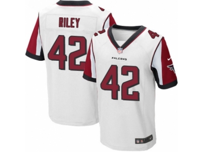 Nike Atlanta Falcons #42 Duke Riley Elite White Jersey
