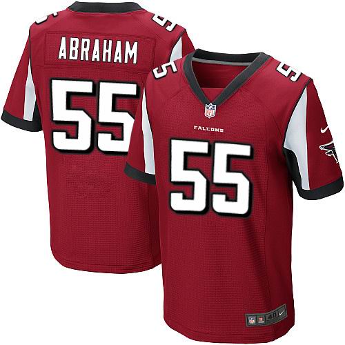 Nike Atlanta Falcons #55 John Abraham Elite Red Jersey