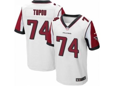 Nike Atlanta Falcons #74 Tani Tupou Elite White Jersey