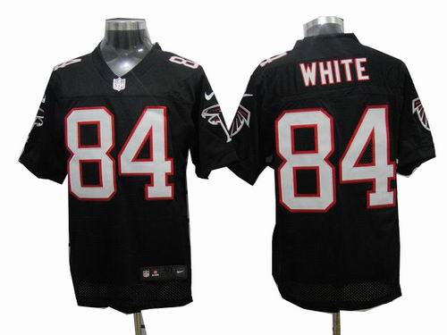 Nike Atlanta Falcons #84 Roddy white black elite Jersey