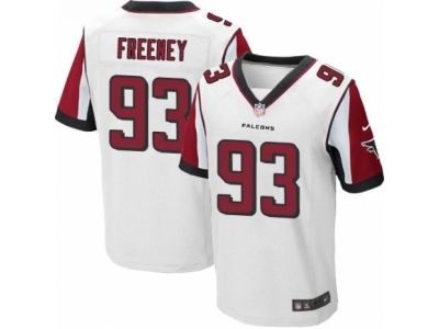 Nike Atlanta Falcons #93 Dwight Freeney Elite White Jersey