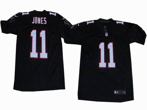 Nike Atlanta Falcons 11# Julio Jones black Elite Jerseys