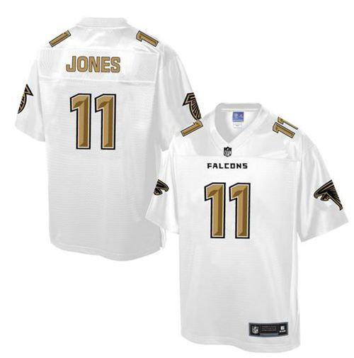 Nike Atlanta Falcons 11 Julio Jones White NFL Pro Line Fashion Game Jersey
