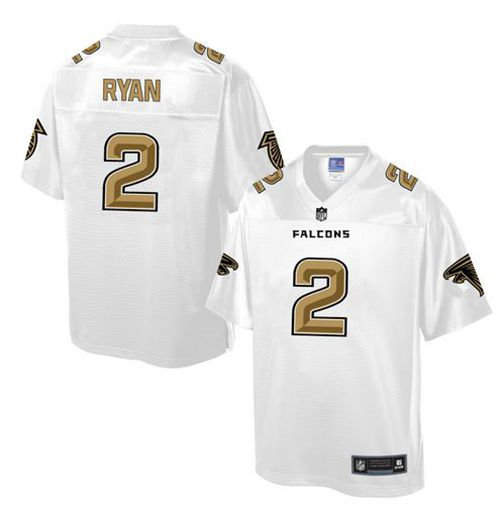 Nike Atlanta Falcons 2 Matt Ryan White NFL Pro Line Fashion Game Jersey