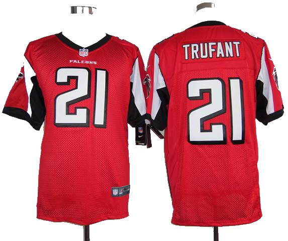 Nike Atlanta Falcons 21# Desmond Trufant Elite Red Jersey