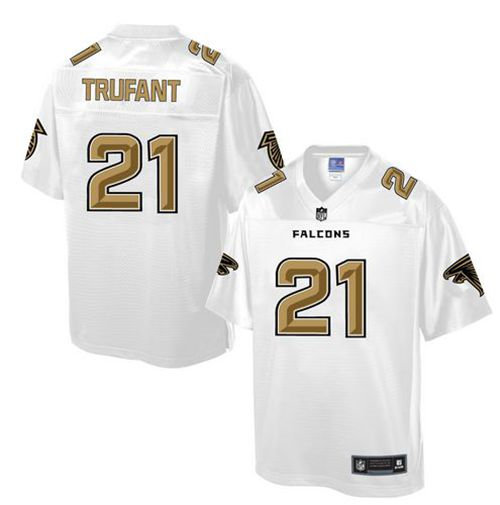 Nike Atlanta Falcons 21 Desmond Trufant White NFL Pro Line Fashion Game Jersey