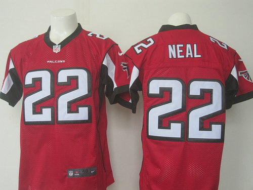 Nike Atlanta Falcons 22 NEAL RED NFL Elite Jersey