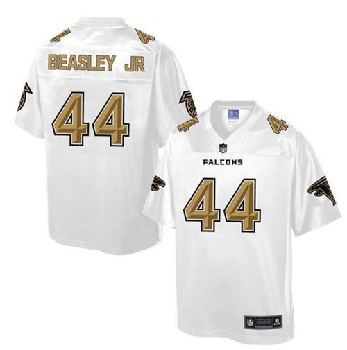 Nike Atlanta Falcons 44 Vic Beasley Jr White NFL Pro Line Fashion Game Jersey