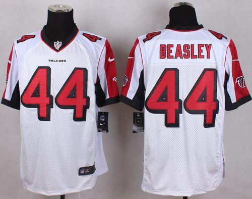 Nike Atlanta Falcons 44 Vic Beasley White NFL Elite Jersey