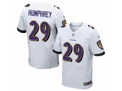 Nike Baltimore Ravens #29 Marlon Humphrey Elite White Jersey
