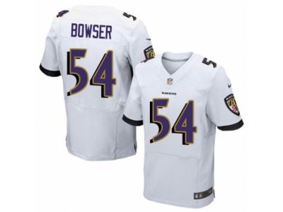 Nike Baltimore Ravens #54 Tyus Bowser Elite White Jersey