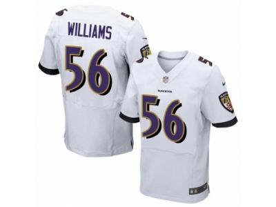 Nike Baltimore Ravens #56 Tim Williams Elite White Jersey