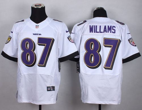 Nike Baltimore ravens 87 Maxx Williams White NFL New Elite Jersey