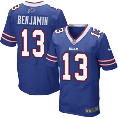 Nike Bills #13 Kelvin Benjamin Royal Blue Team Color Men's Stitched NFL New Elite Jersey