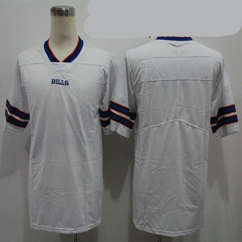 Nike Bills Blank White Vapor Untouchable Limited Jersey