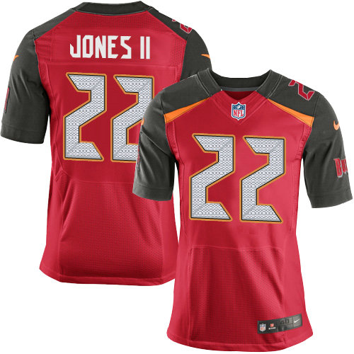 Nike Buccaneers #22 Ronald Jones II Red Team Color Men's Stitched NFL New Elite Jersey