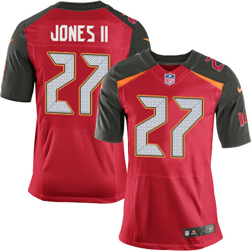 Nike Buccaneers #27 Ronald Jones II Red Team Color Men's Stitched NFL New Elite Jersey
