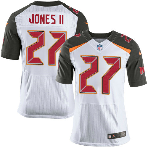 Nike Buccaneers #27 Ronald Jones II White Men's Stitched NFL New Elite Jersey
