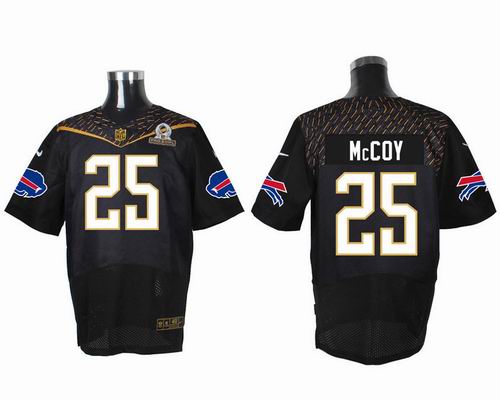 Nike Buffalo Bills #25 LeSean McCoy black 2016 Pro Bowl Elite Jersey