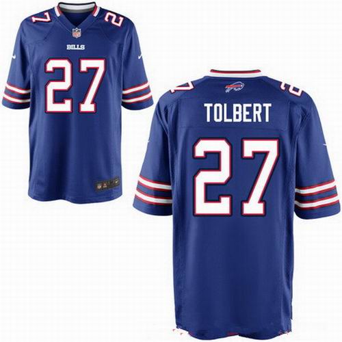 Nike Buffalo Bills #27 Mike Tolbert Royal Blue Elite jerseys