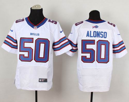 Nike Buffalo Bills #50 Kiko Alonso Elite white Jersey