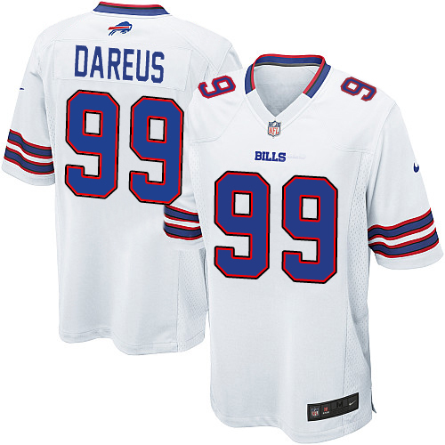 Nike Buffalo Bills 99# Marcell Dareus white Elite Jersey