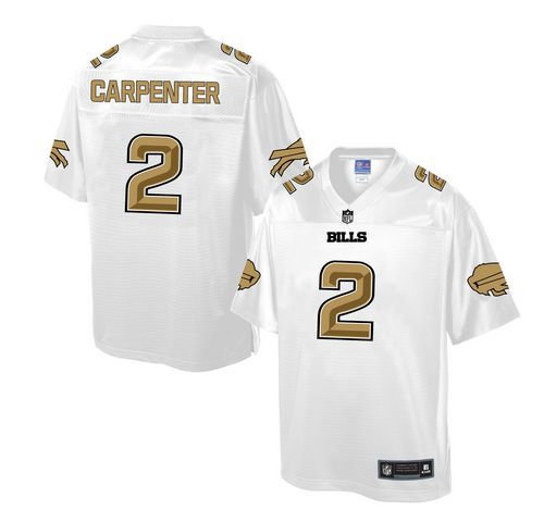 Nike Buffalo Bills 2 Dan Carpenter White NFL Pro Line Fashion Game Jersey