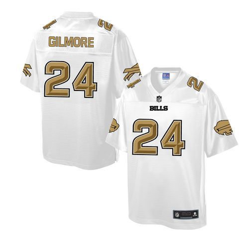 Nike Buffalo Bills 24 Stephon Gilmore White NFL Pro Line Fashion Game Jersey