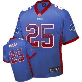 Nike Buffalo Bills 25 LeSean McCoy Royal Blue NFL Elite Drift Fashion Jersey