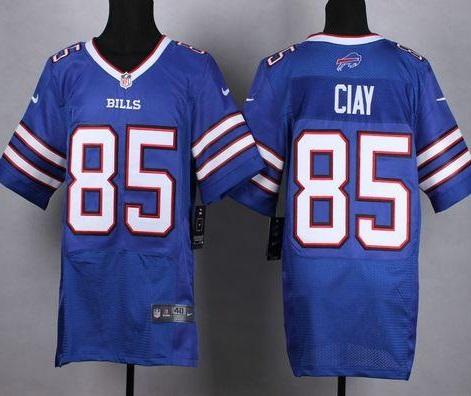 Nike Buffalo Bills 85 Charles Clay Royal Blue Team Color Elite NFL Jersey