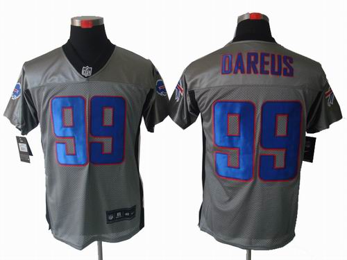Nike Buffalo Bills 99# Marcell Dareus Gray shadow elite jerseys