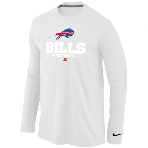 Nike Buffalo Bills Critical Victory Long Sleeve T-Shirt White