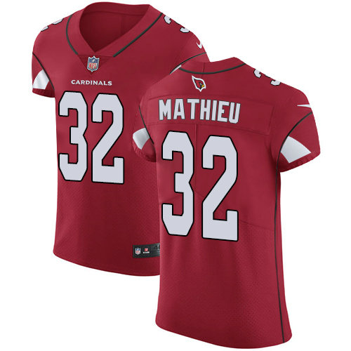 Nike Cardinals #32 Tyrann Mathieu Red Team Color Men's Stitched NFL Vapor Untouchable Elite Jersey